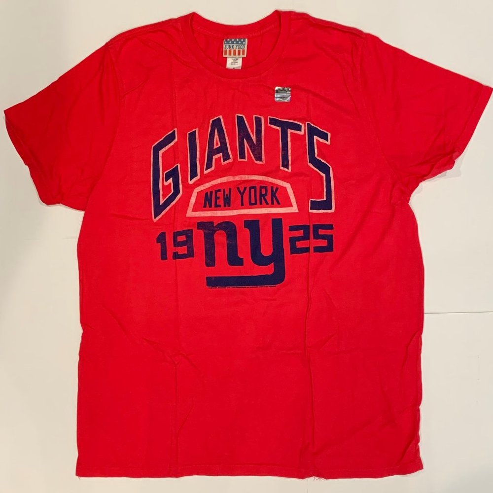 Junk Food NY Giants Tee Shirt